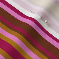 Pink and Burgundy Stripe