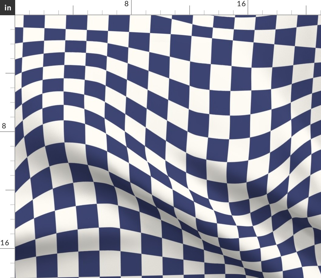 Welsh Wavy Checkerboard