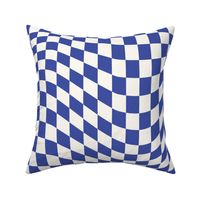 Lapis Wavy Checkerboard