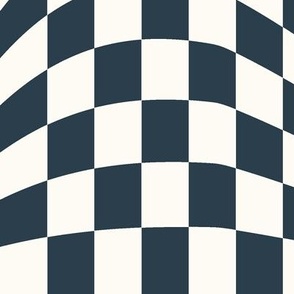 Spruce Wavy Checkerboard