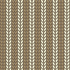 Copper tone decorative braid texture