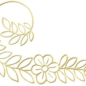 Art Nouveau Floral Elements (2)