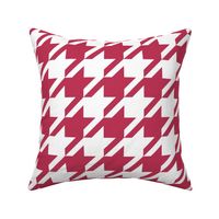 Viva Magenta ,color of the year 2023 ,houndstooth large scale