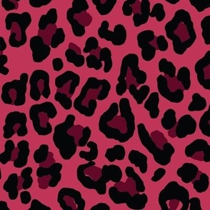 Viva Magenta ,color of the year Leopard