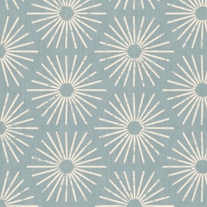 Sun in Hex - Light Blue