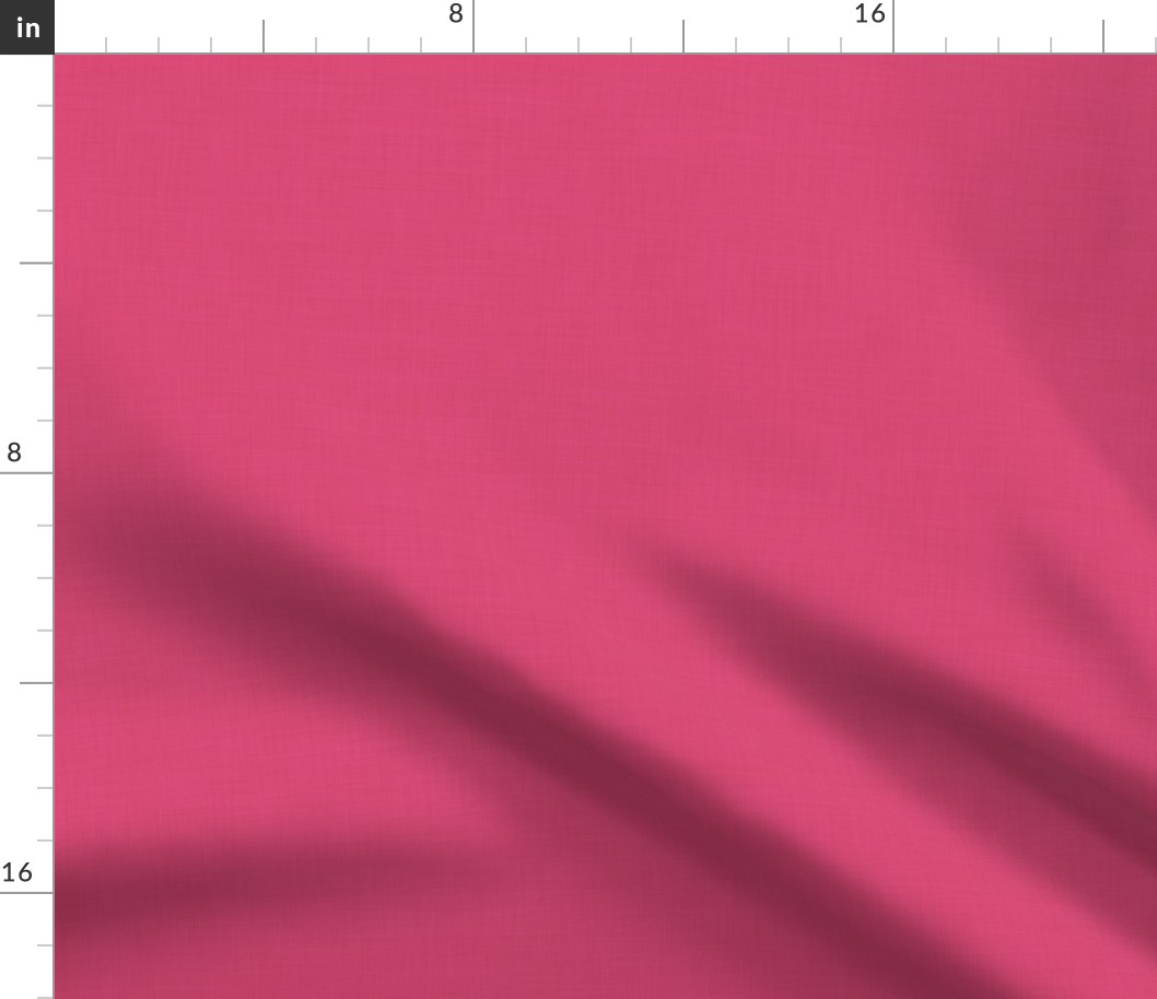 Viva Magenta uni - Pantone color of the year 2023 Linen effect