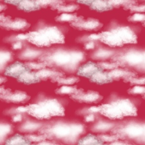 Magenta Cloudy Sky (small scale) 