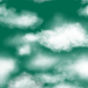 Emerald Cloudy Sky (large scale) 