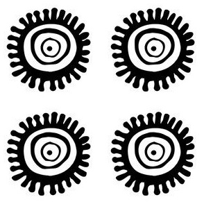 Daisywheels - colour-in-wiccked