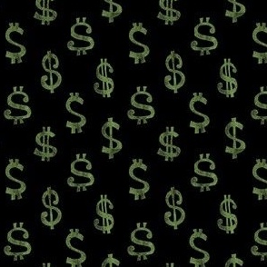 Money Fabric, Wallpaper and Home Decor | Spoonflower