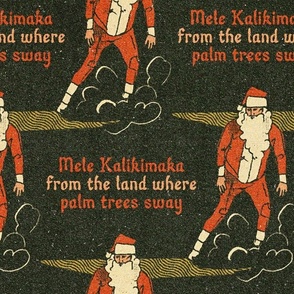 Matchbook Green Mele Kalikimaka