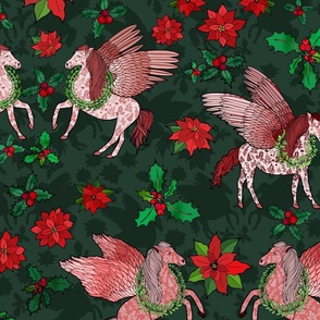 Pegasus Christmas (large scale) 