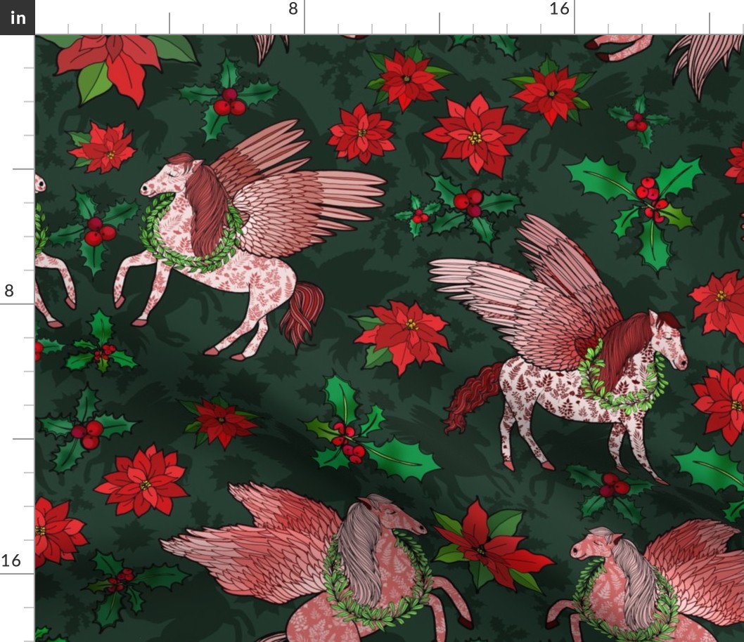 Pegasus Christmas (large scale) 