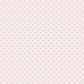 gray & pink classic dots