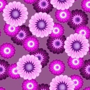 Purple Boho Flowers - Secondary