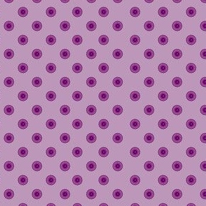 Purple Boho Flowers - Blender on lilac