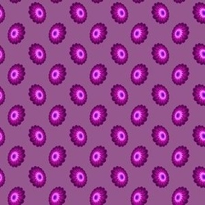 Purple Boho Flowers - Blender