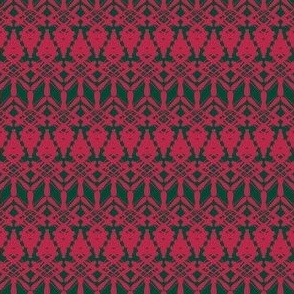 Geometric Trees in Viva Magenta on Hunter 2