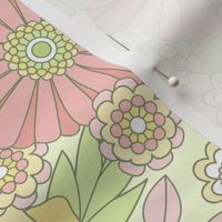 Groovy Blooms (Light Pastel)