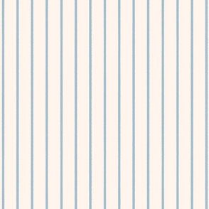 simple hand drawn vertical stripes - sky blue