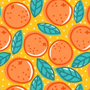 Juicy oranges