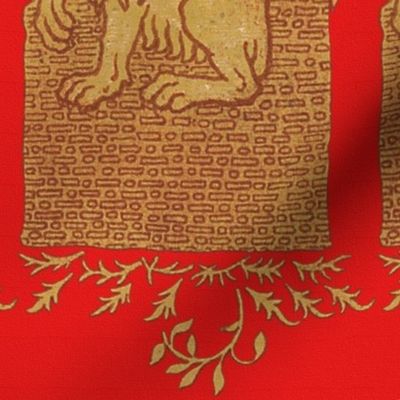 Thirteenth Century Golden Lion