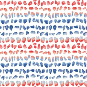 July 4th Four USA Patriotic Independence Day Abstract Gradient Gender Neutral