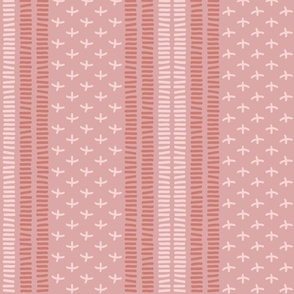 Creamy color seamless pattern with playful stripes