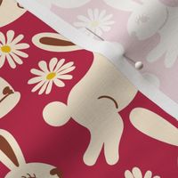 Wonderful Woodland - Blissful Bunnies - Pantone Viva Magenta