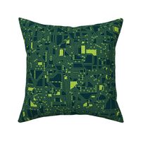 Geeky Favorite Things - Circuit Board Pattern