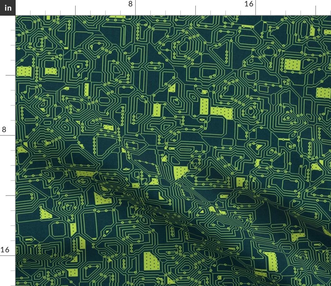 Geeky Favorite Things - Circuit Board Pattern