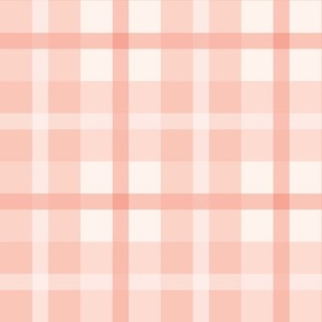 Peachy Pink Plaid