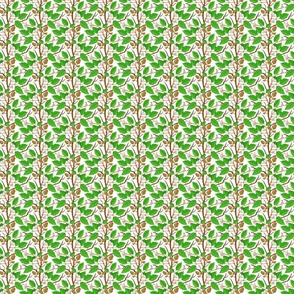 Poison Ivy green on white 2x2