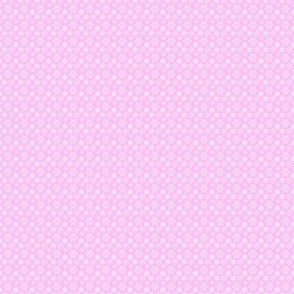 Lacy Snowflakes 1x1 light pink