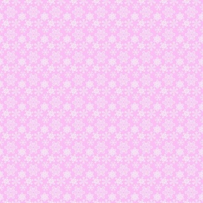 Lacy Snowflakes 2x2 light pink