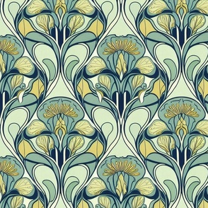 Art Nouveau Botanical