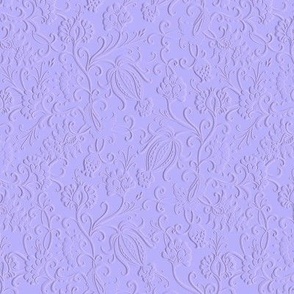 Floral_ lavender_ relief