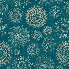 Mystical Medallions, Teal