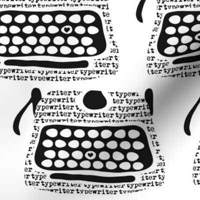 Clickity Clack (I heart typewritten words)