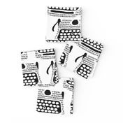 Clickity Clack (I heart typewritten words)