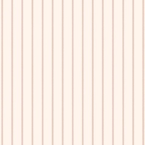 simple hand drawn vertical stripes - blush pink
