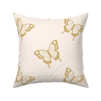 dancing flight of the butterfly - gold