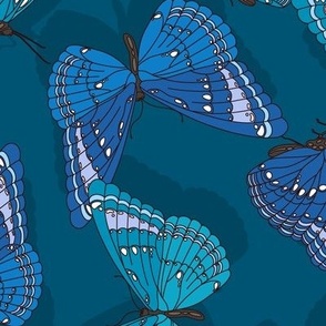 Flutter Large - Blue Teal