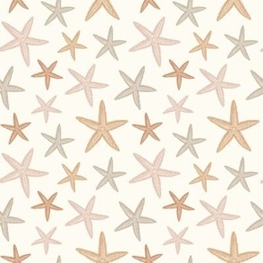 boho starfish - neutral