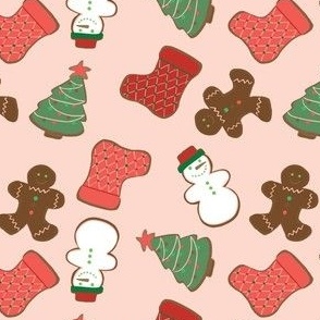 Christmas-Cookies-Pink