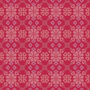 Cross Stitch Ornament - Pantone 2023