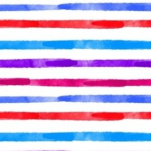Watercolor Stripe