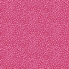 Leopard Spots Print - Ditsy Scale - Viva Magenta Background and Pinks Bright Animal Print