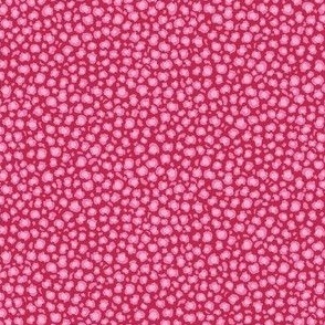 Leopard Spots Print - Small Scale - Viva Magenta Background and Pinks Bright Animal Print