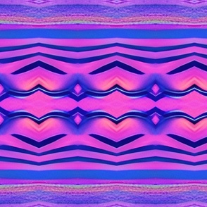 Purple and Pink Abstract Tribal 